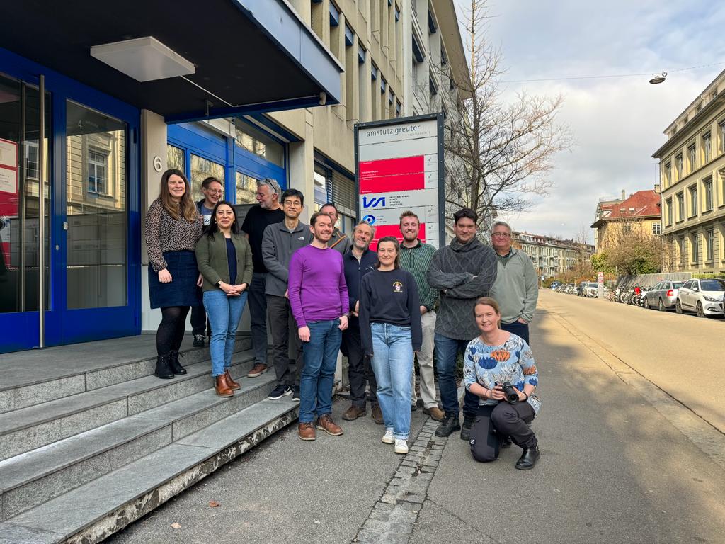 Group picture of ARCTICS‌ members during the January 2024 meeting at ISSI.